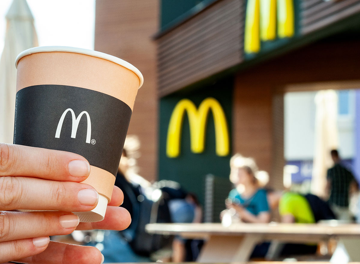 mcdonalds cafe cup