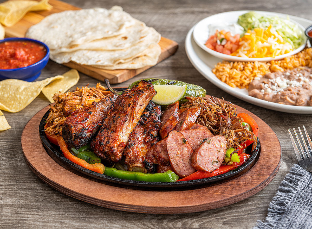 on the border rib fajitas