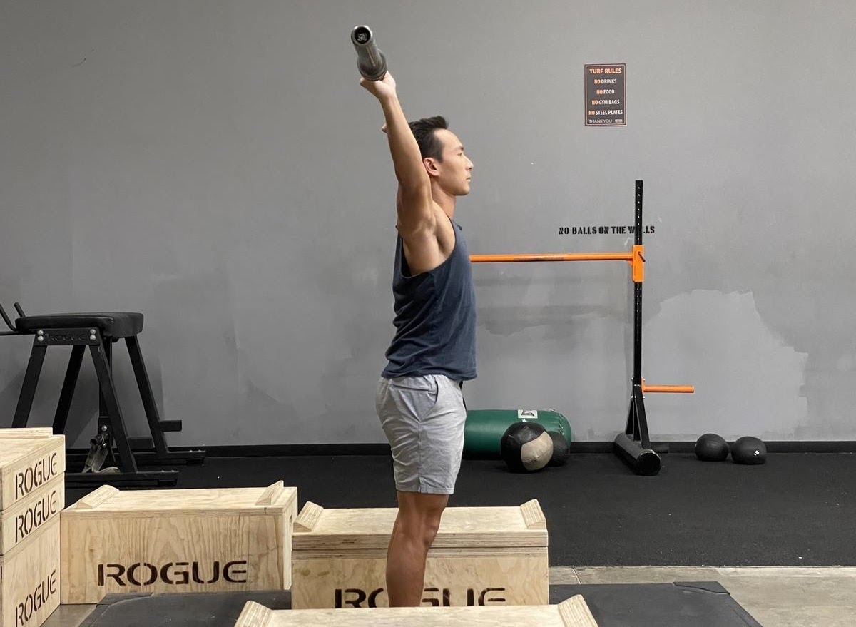 barbell overhead press