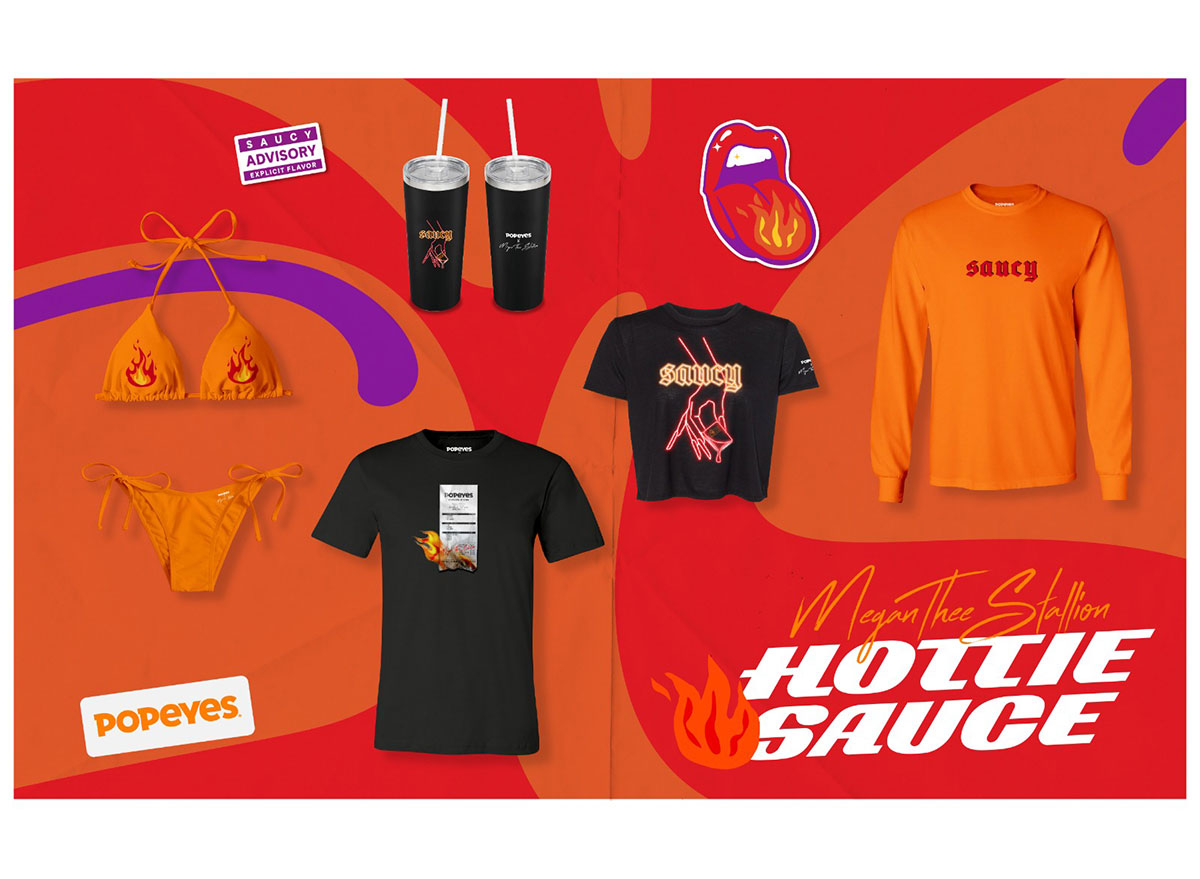 popeyes merch
