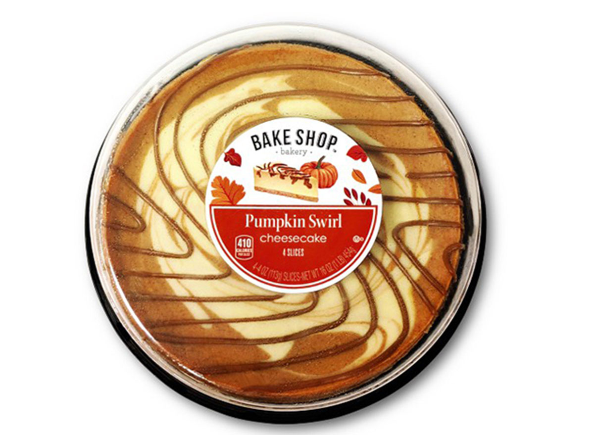 aldi pumpkin swirl cheesecake