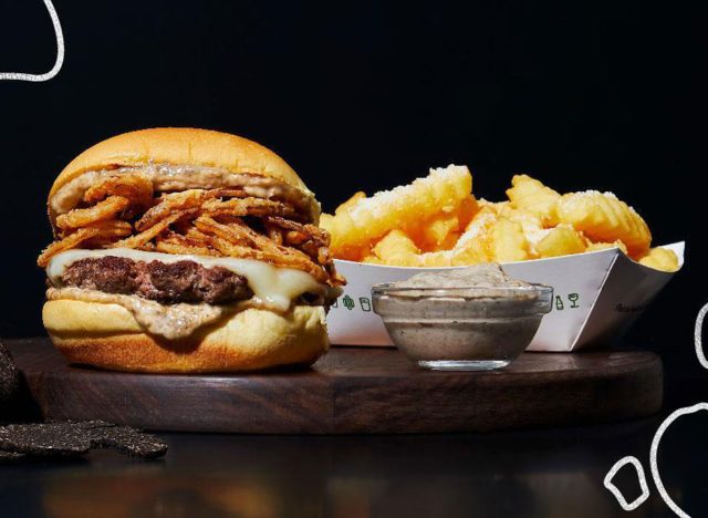 shake shack black truffle