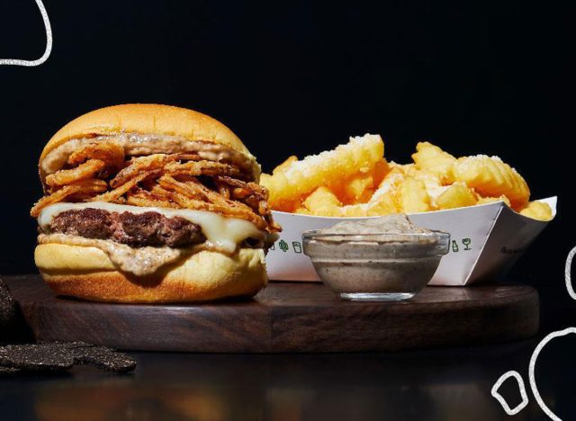 shake shack black truffle