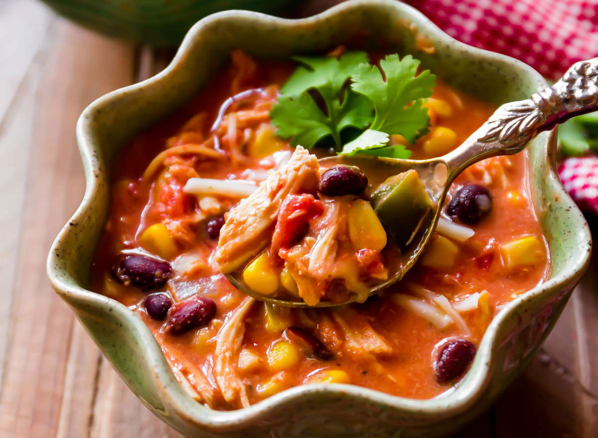 slow cooker chicken chili