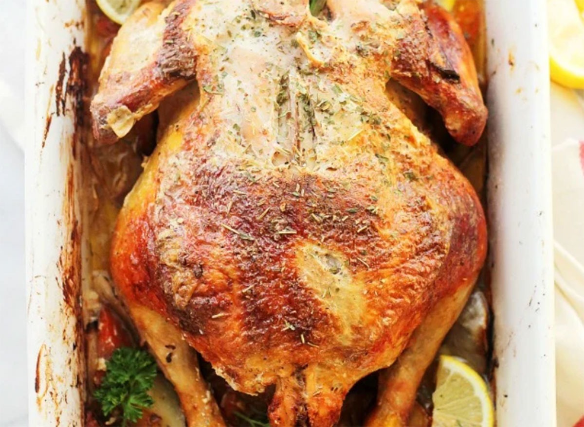 stuffed roast chicken