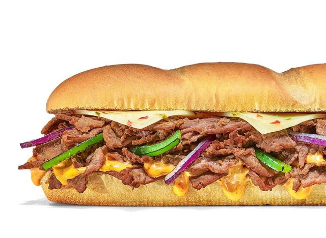 subway baja steak jack