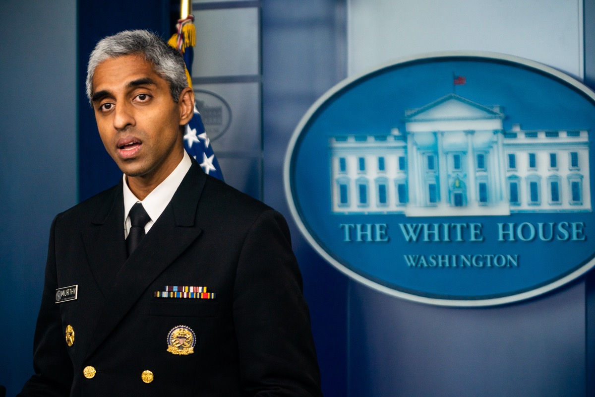 United States Surgeon General Vivek Murthy