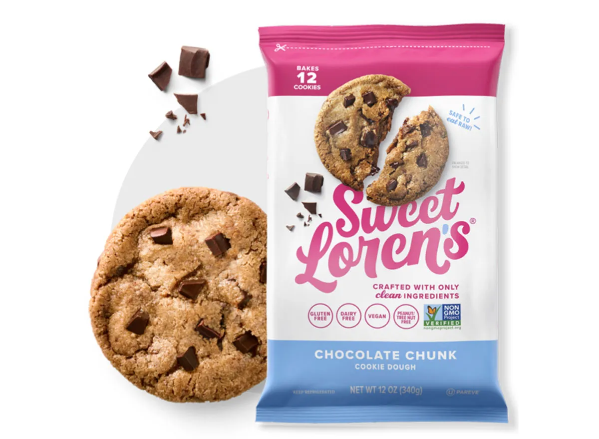 sweet lorens chocolate chunk cookie dough