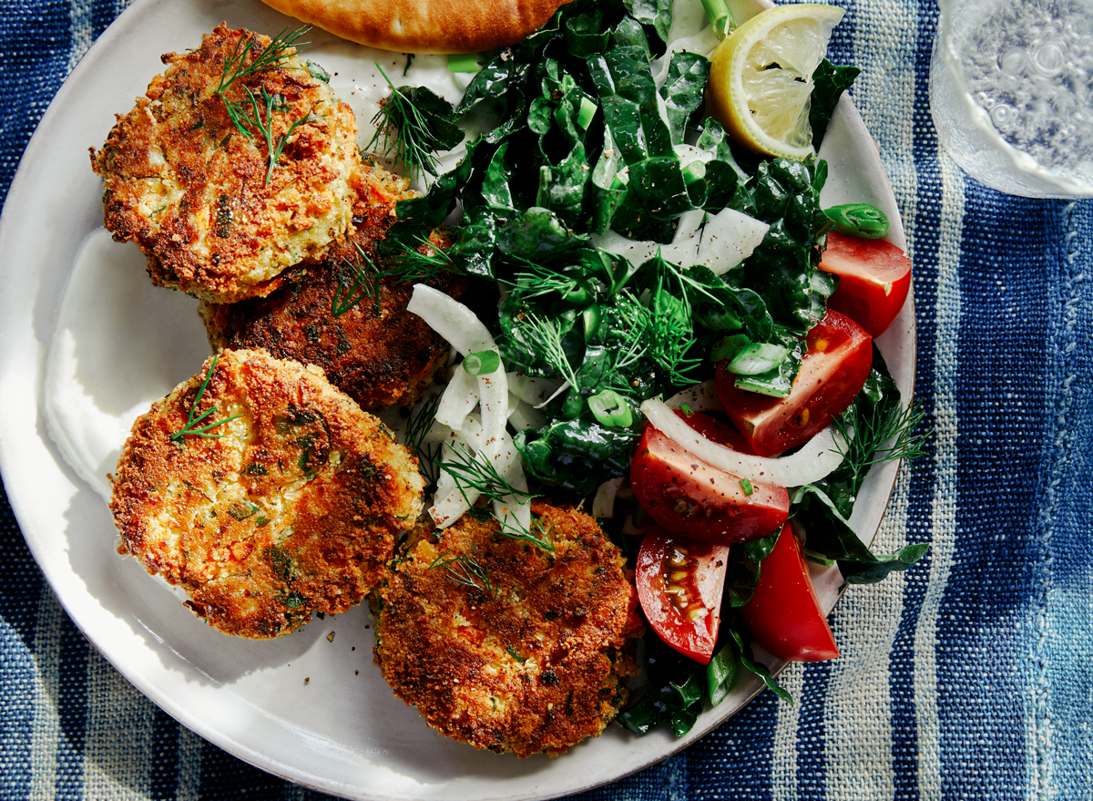 Falafels with chickpeas