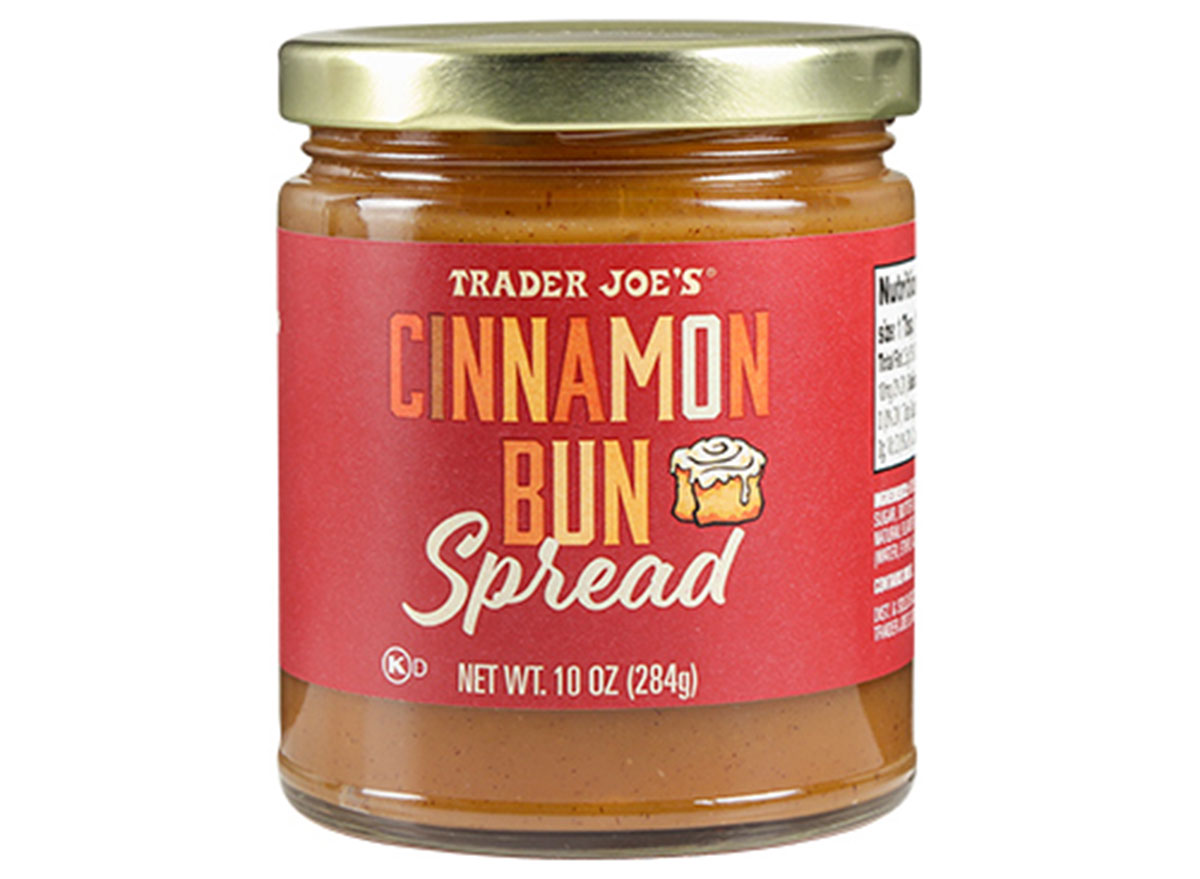 trader joes cinnamon bun spread