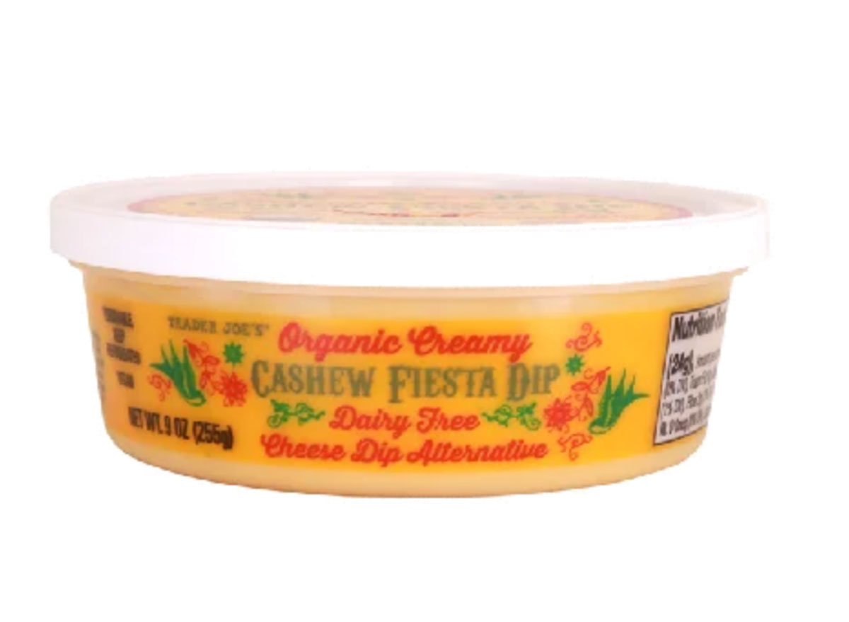 trader joes organic creamy cashew fiesta dip