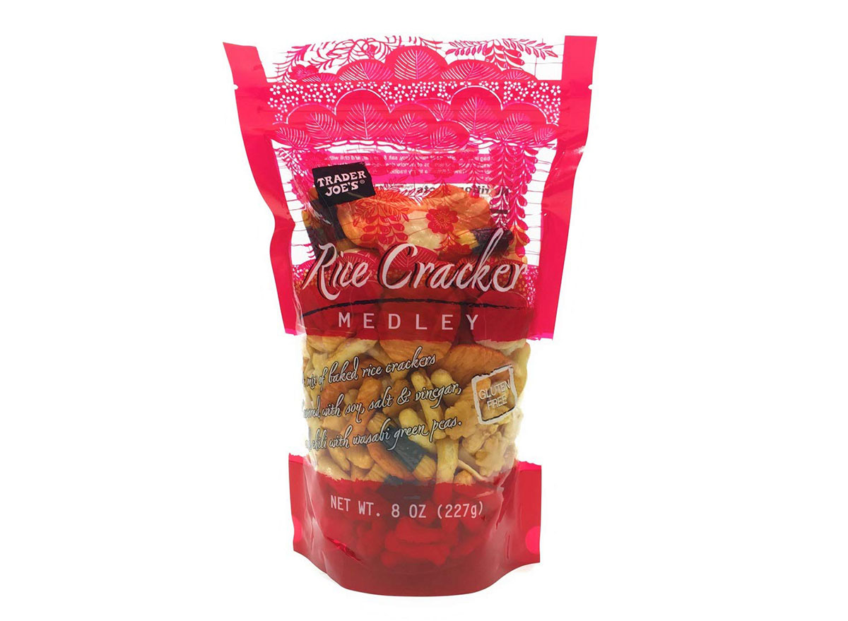 trader joes rice cracker medley