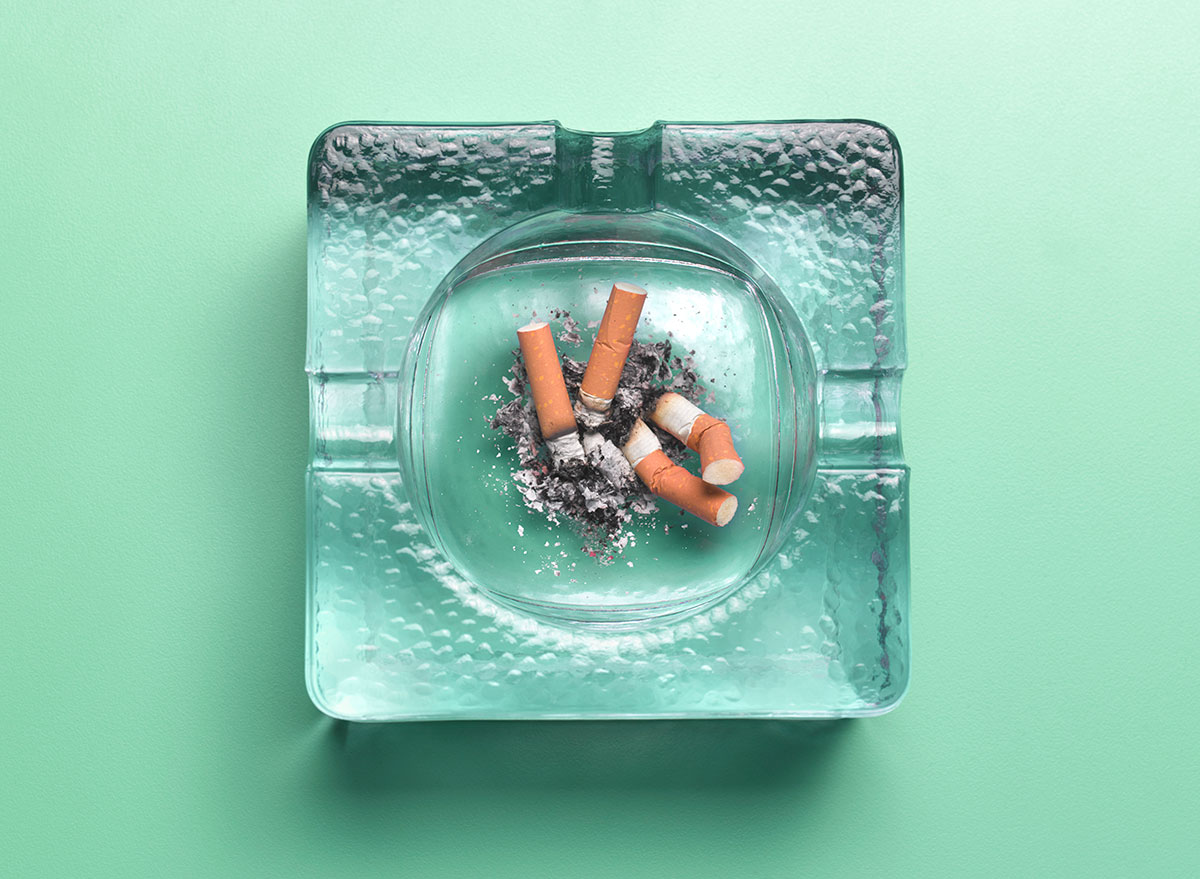 The 1 Reason You Gain Weight After Quitting Smoking, Says New Study