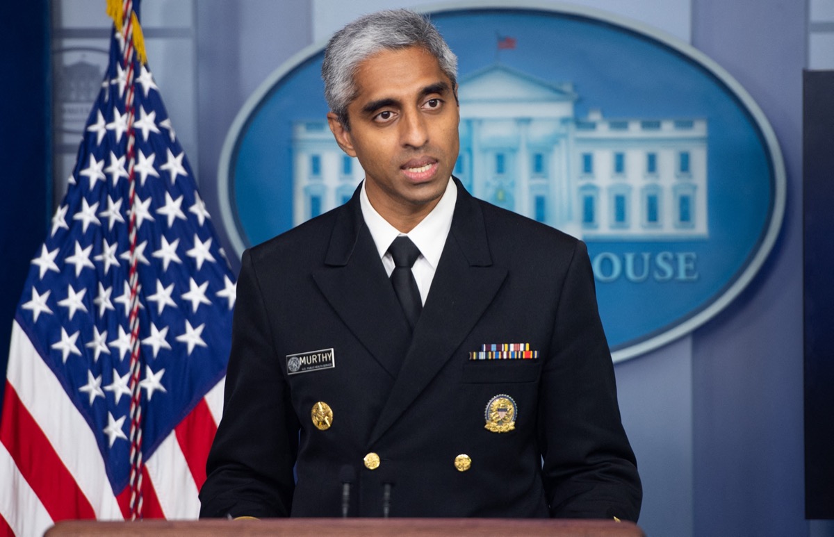 US Surgeon General Dr. Vivek H. Murthy