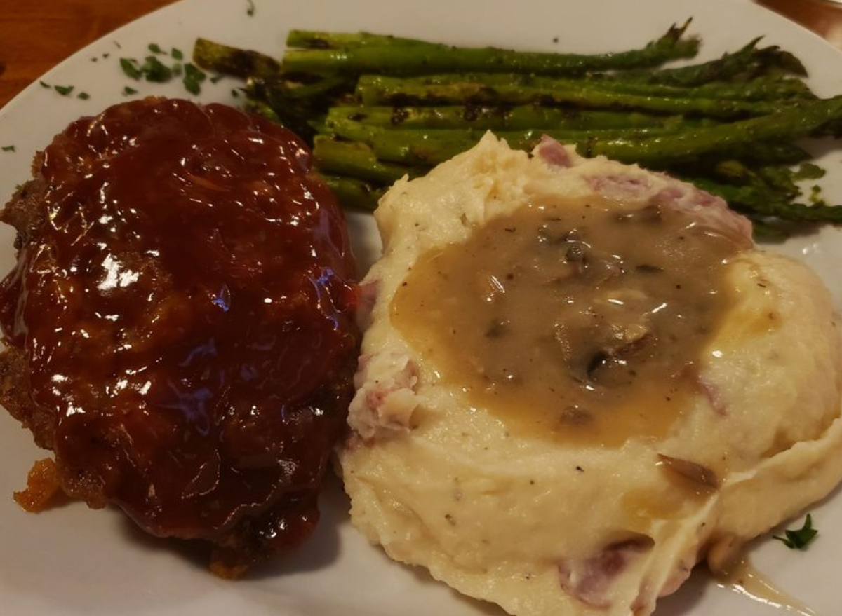 meatloaf asparagus