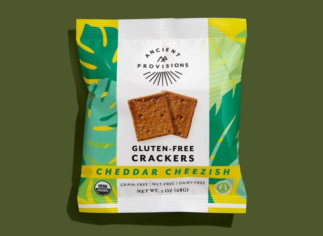 Ancient Provisions Cheddar Cheezish Gluten-Free Crackers