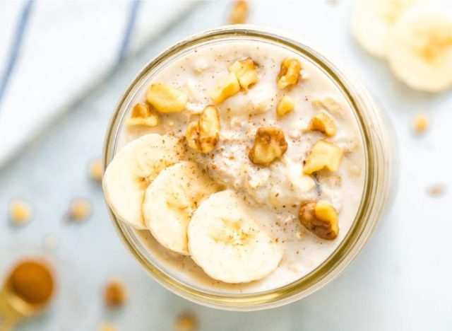 Banana Bread Overnight Oats