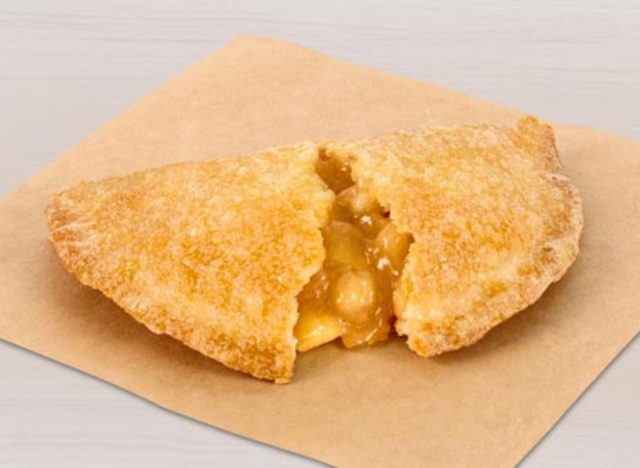 Caramel apple empanada