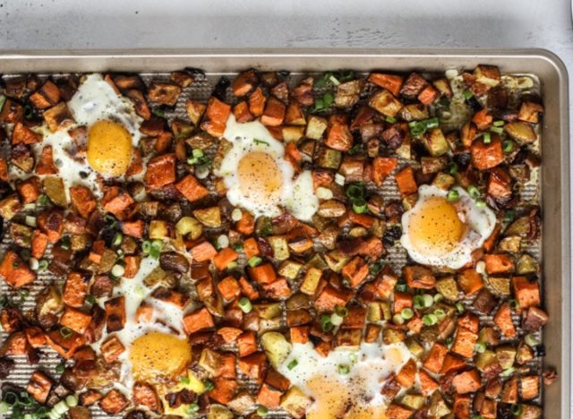 Sweet Potato Sheet Pan Breakfast Hash