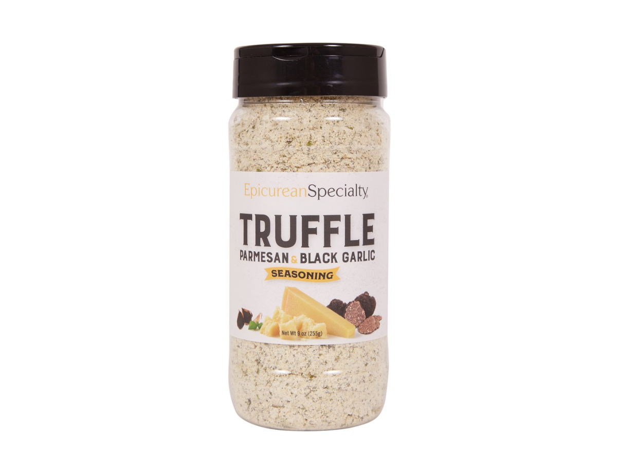 Costco Epicurean Specialty Truffle Parmesan Spice for black garlic