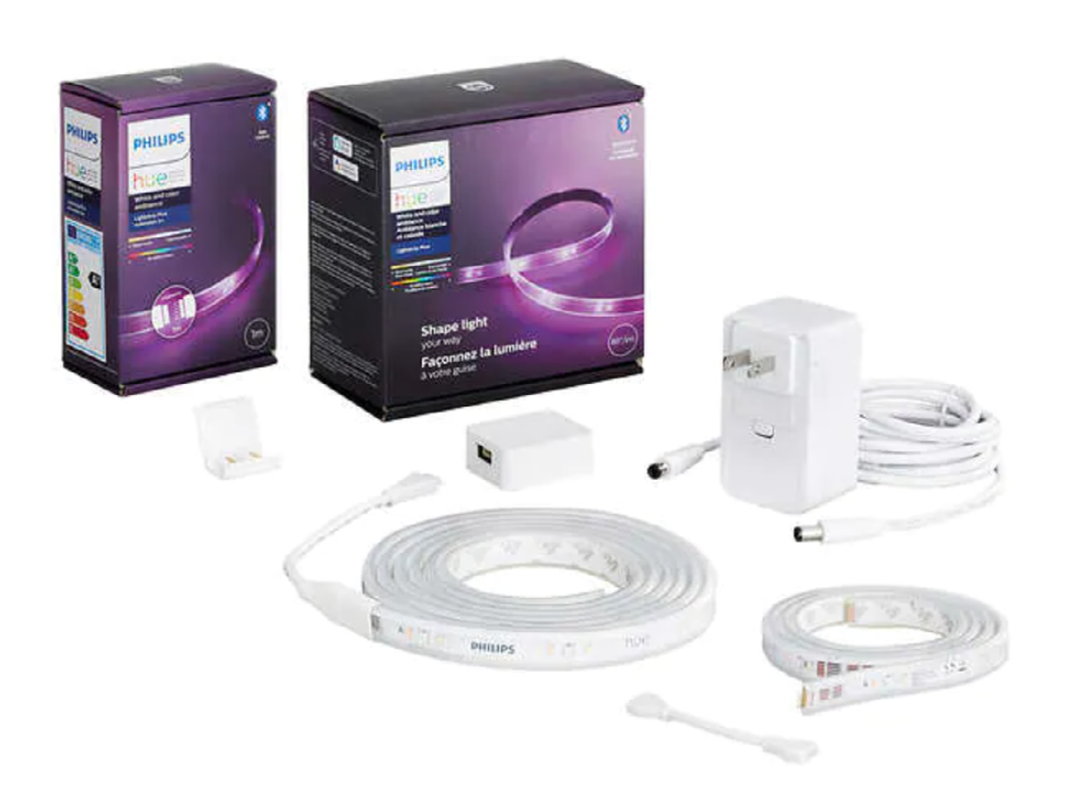 Costco Philips Hue Bluetooth and Zigbee Light Strip Bundle