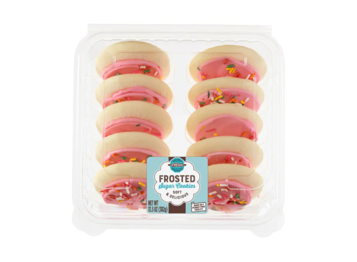 Bakery Fresh Goodness Pink Frosted Sugar Cookies