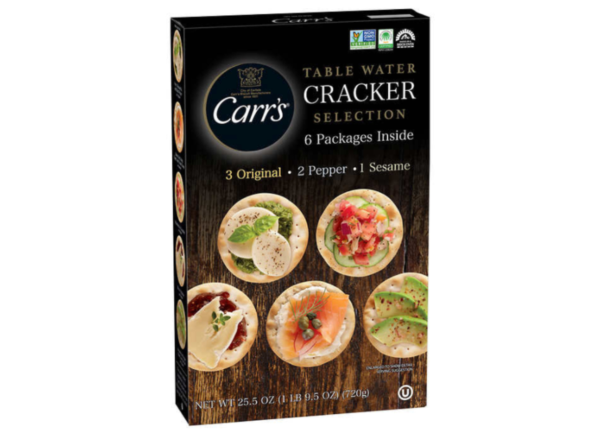 Costco Carr's Table Water Cracker Selection