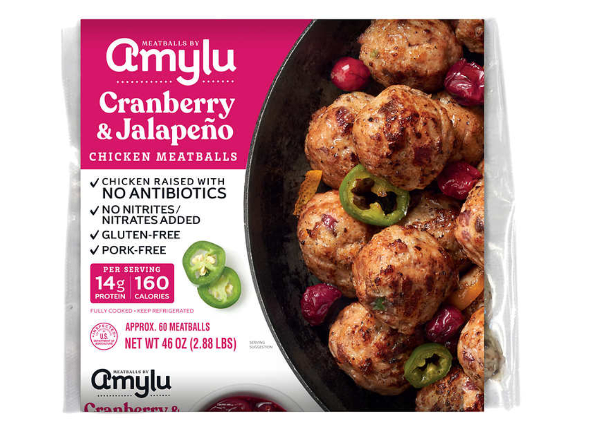 Costco Amylu Cranberry & Jalapeno Antibiotic-Free Chicken Meatballs