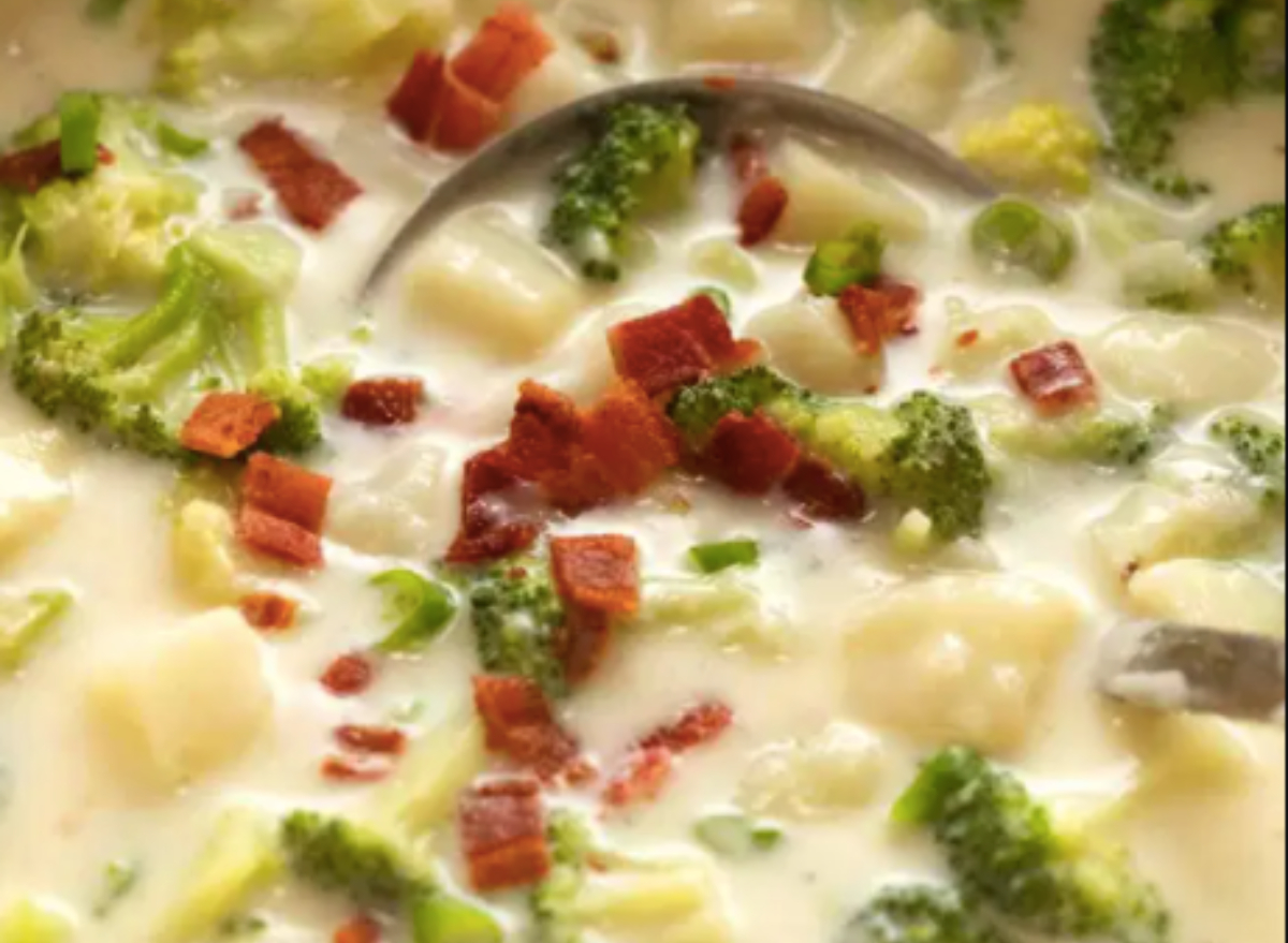 zuppa di broccoli di patate
