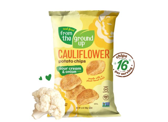 Real Food From the Ground Up cauliflower potato chips