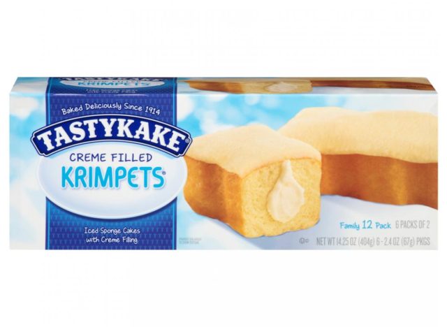 Recall Tastykake Creme Filled Krimpets