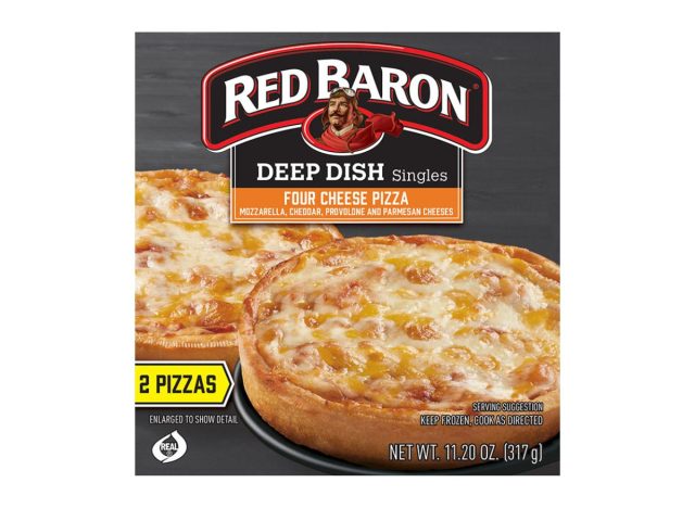 Red Baron Deep Dish Singles Four Cheese frozen pizzas