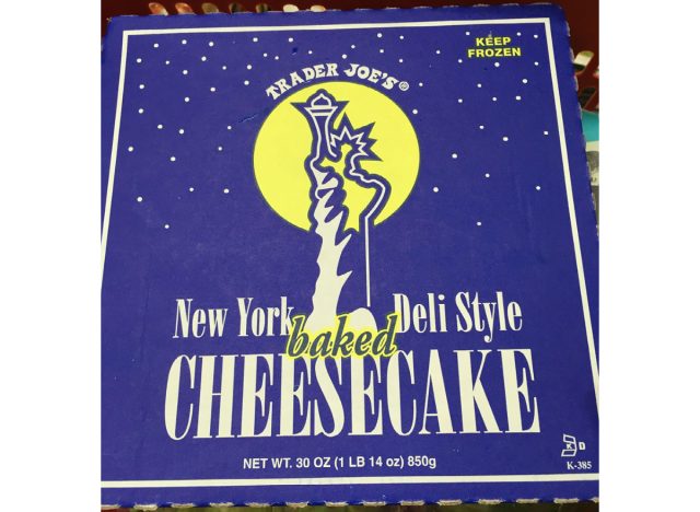 trader joes cheesecake