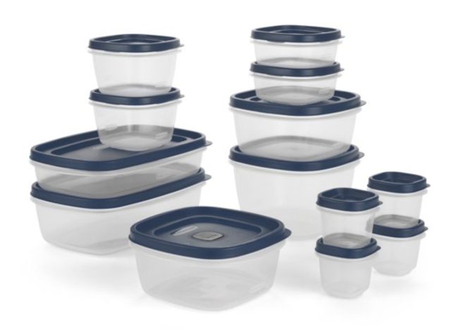 Walmart Rubbermaid EasyFindLids Storage Containers