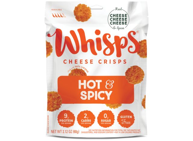 Whisps Hot and Spicy Cheese Crisps