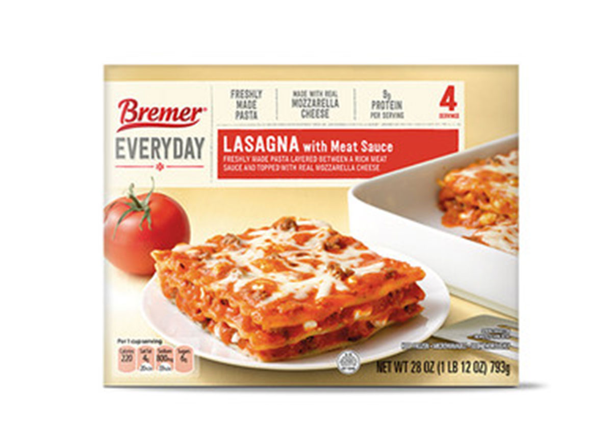 aldi lasagna