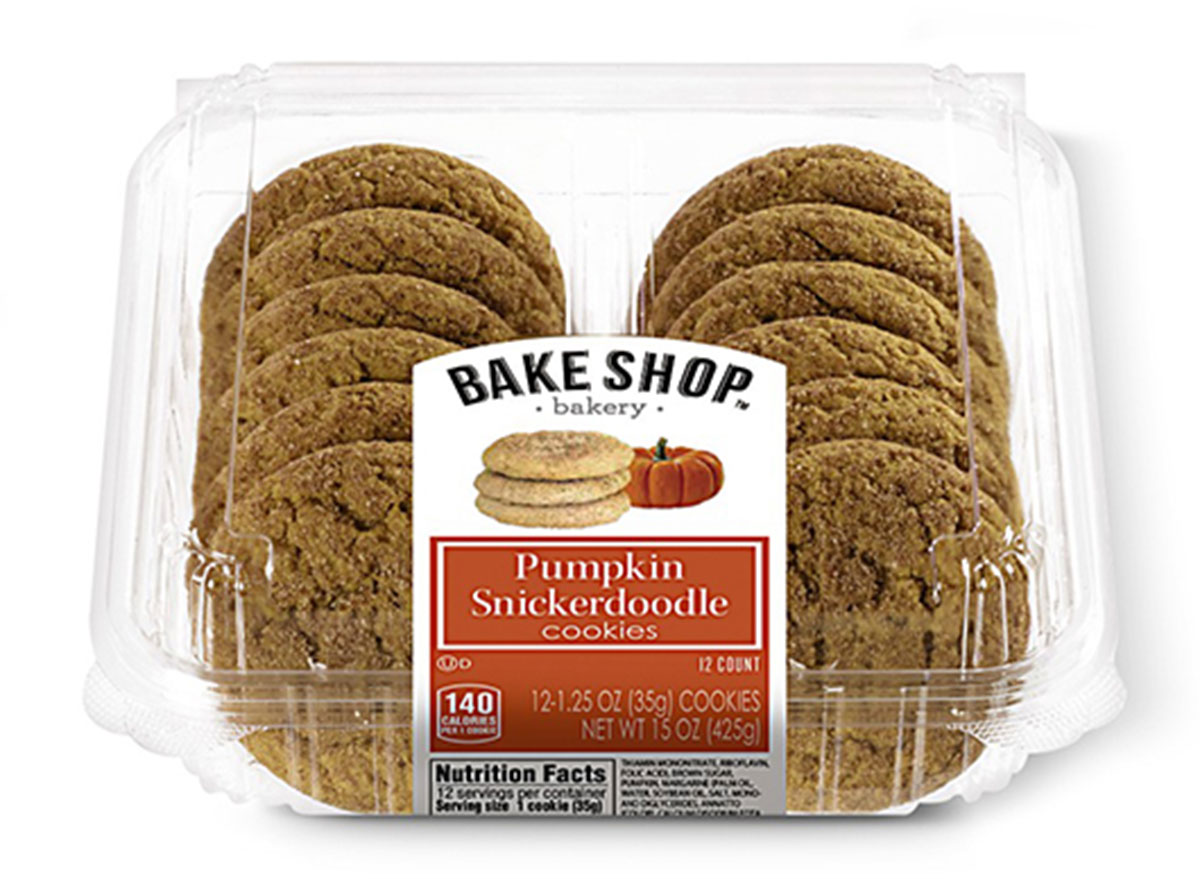 bake shop pumpkin snickerdoodle cookies