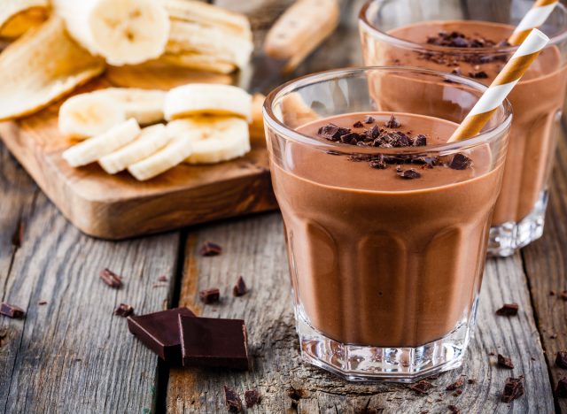 banana chocolate smoothie