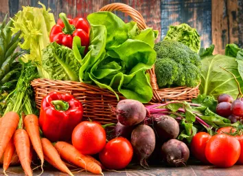 basket of vegetables