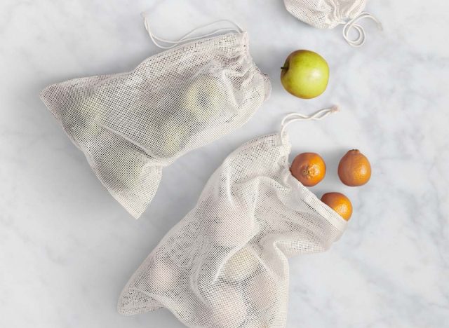 Boon mesh drawstring produce bags