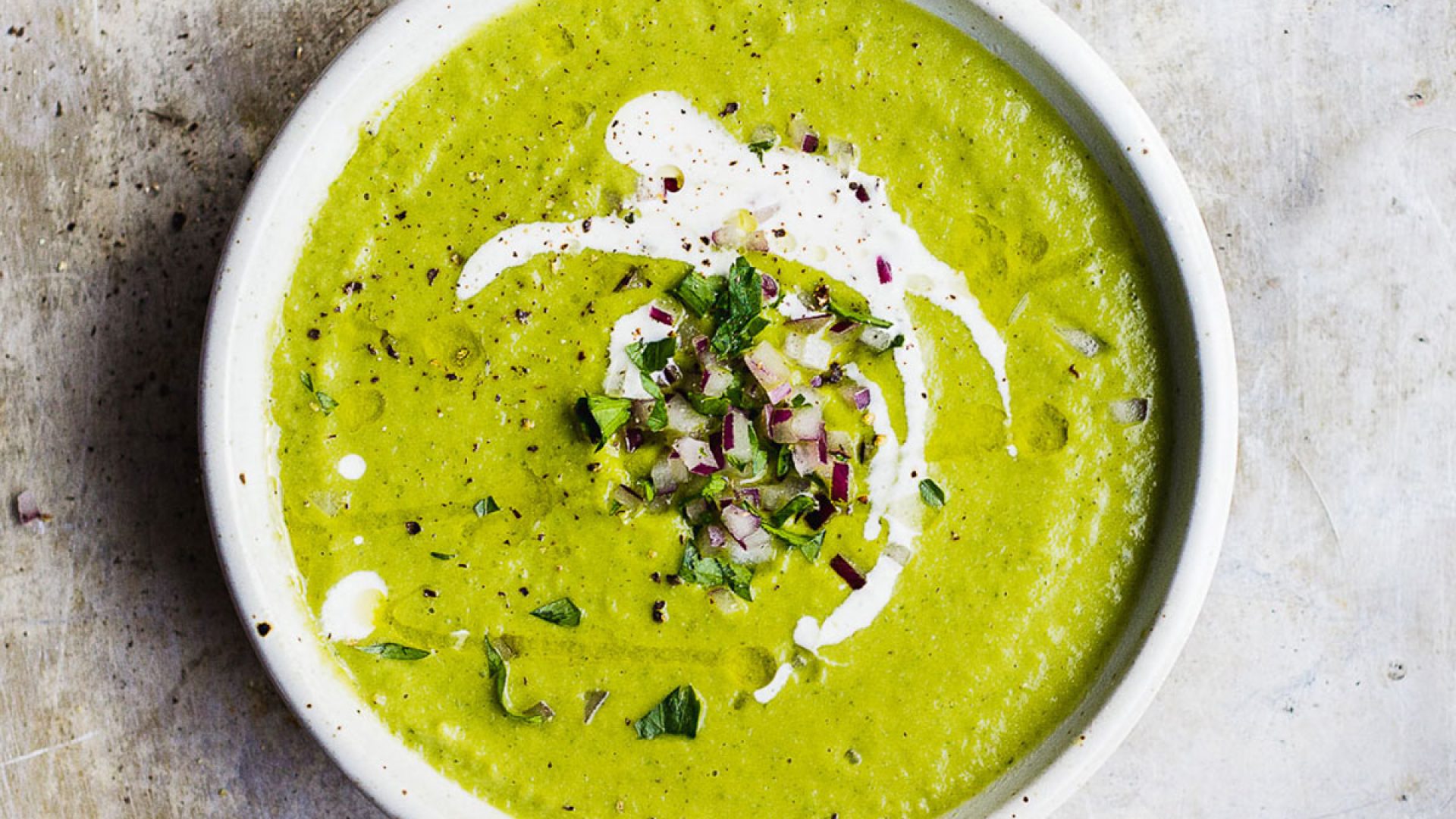broccoli bean soup