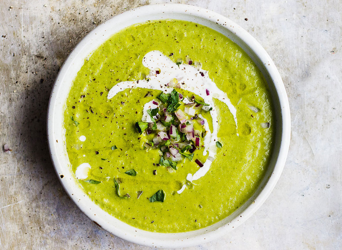 broccoli bean soup