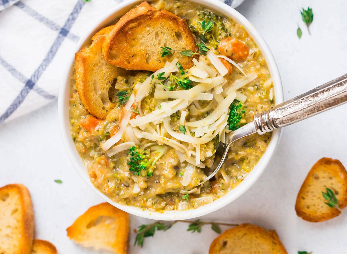 broccoli cauliflower soup