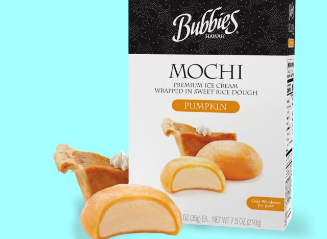 bubbies pumpkin mochi ice cream