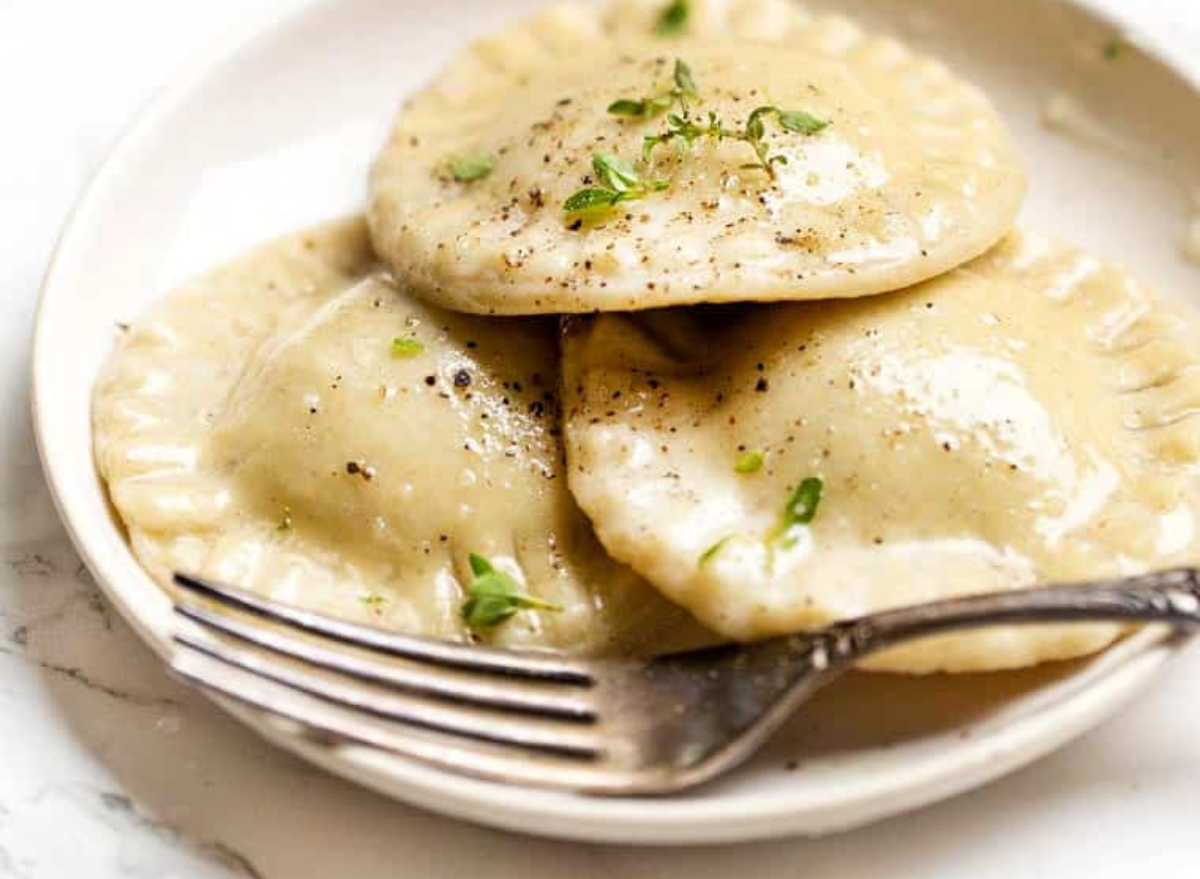 butternut squash ravioli