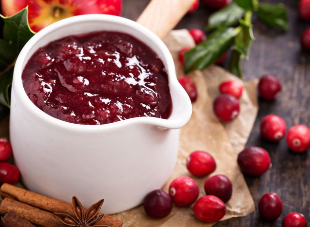 cranberry sauce