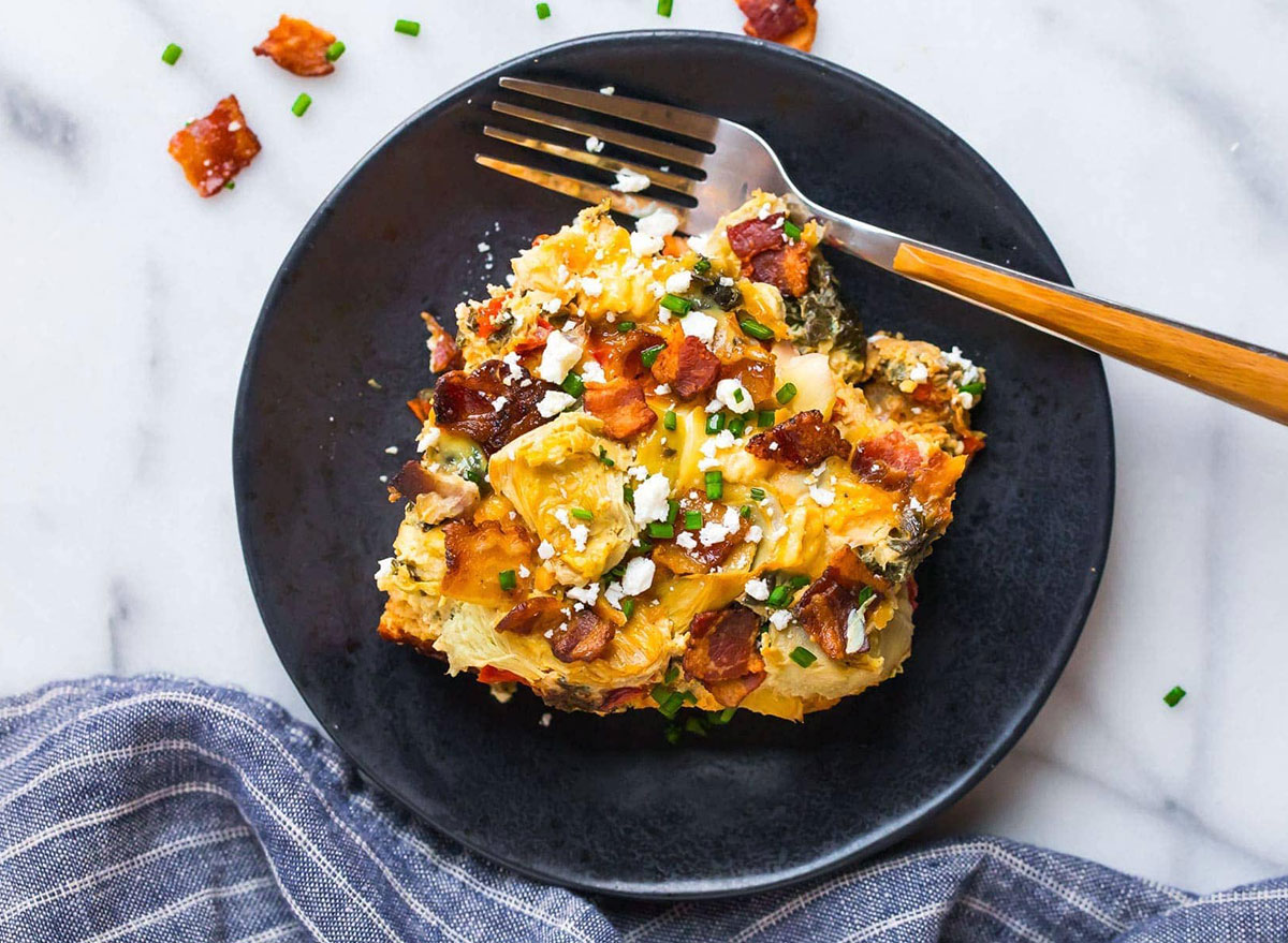 crockpot egg casserole vegetables