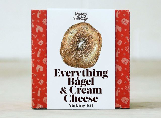 everything bagel and cream cheese making kit