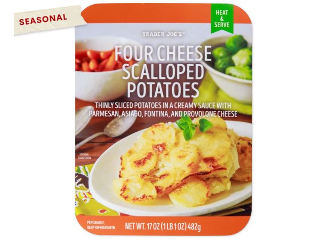 Trader Joe's Four Cheese Scalloped Potatoes