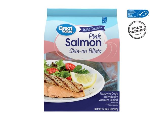 frozen salmon